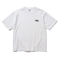 FIRST DOWN ファーストダウン Tシャツ ホワイト LOGO S/S TEE COTTON JERSEY F274005C