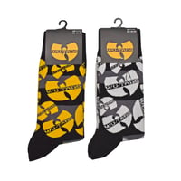 WU-TANG CLAN ウータンクラン ソックス ブラック LOGO SOCKS