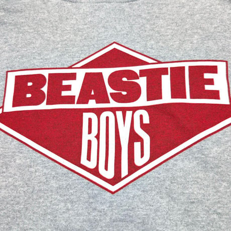BEASTIE BOYS ビースティボーイズ スウェットパーカー フーディー ラップスウェット グレー Diamond Logo HOODIE
