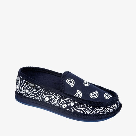 TROOPER AMERICA トゥルーパーアメリカ スリッポン ペイズリー ネイビー/ホワイト SLIP ON KS-002