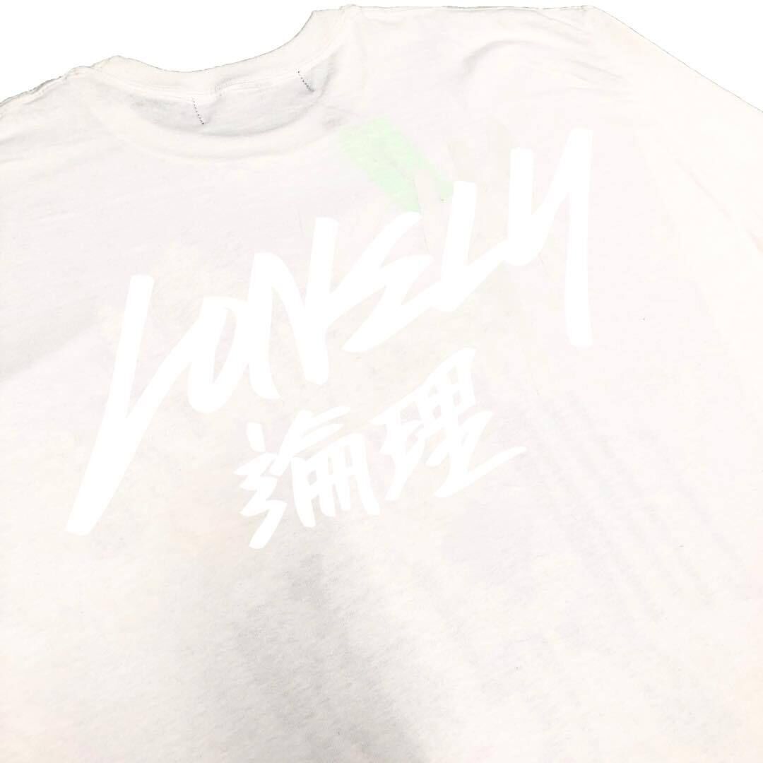 LONELY論理 ロンリ ロンTEE ホワイト LONELY SLAYER V LONG SL LONELY論理 ロンリ ロンTEE ホワイト LONELY SLAYER V LONG SL