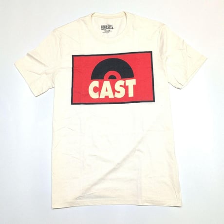 CAST キャスト Tシャツ バンドTシャツ ナチュラル Logo Uni S/S TEE