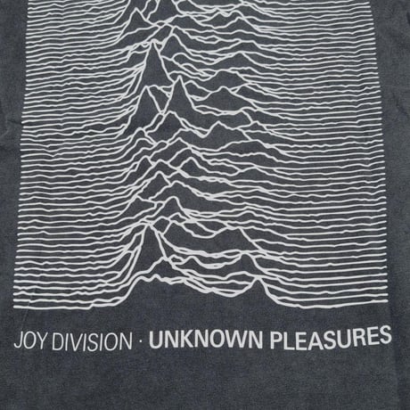 JOY DIVISION ジョイ・ディヴィジョン Tシャツ バンドTシャツ チャコールグレー PULSAR POCKET WAVE S/S TEE STONE WASH