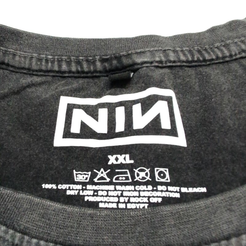NINE INCH NAILS ロゴTシャツ Amazon.com: Nine Inch Nails T Shirt Classic Band Logo