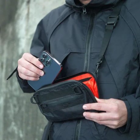 CODE OF BELL コードオブベル ショルダーウォレット トラベルケース マルチバッグ アネックスケースツー ANNEX CASE Ⅱ 3-Way Traveller Wallet