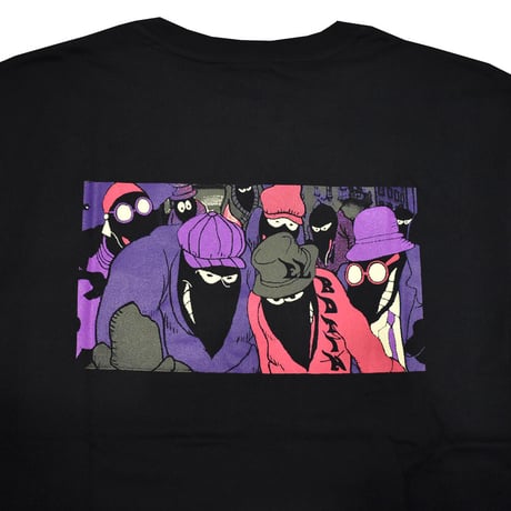 GRIMEY/GRMYグライミー Tシャツ ブラック THE LOOT TEE ga598