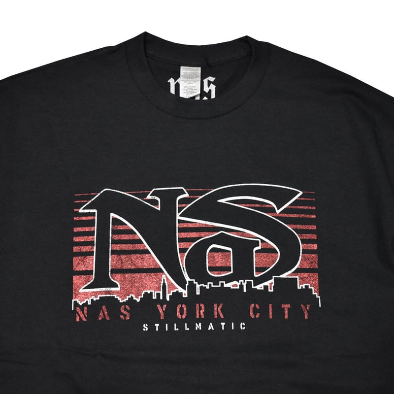 NAS ナズ Tシャツ ブラック STILLMATIC 20TH TEE 2XL | EmbarK