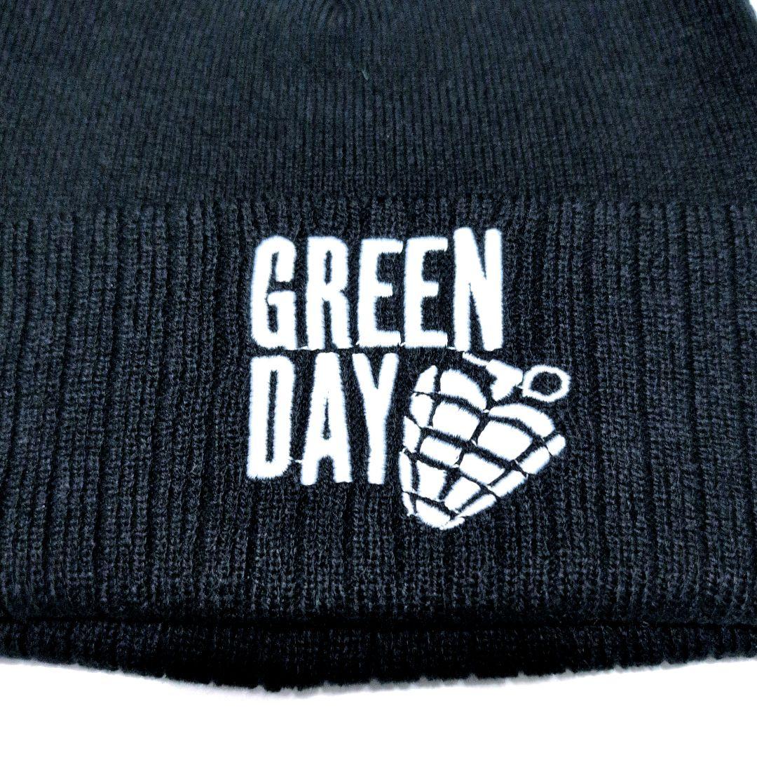 GREEN DAY グリーンデイ ニットキャップ ビーニー ブラック
