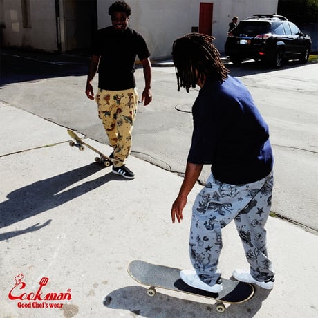 COOKMAN クックマン シェフパンツ イージーパンツ ベージュ Chef Pants Old Tattoo Beige