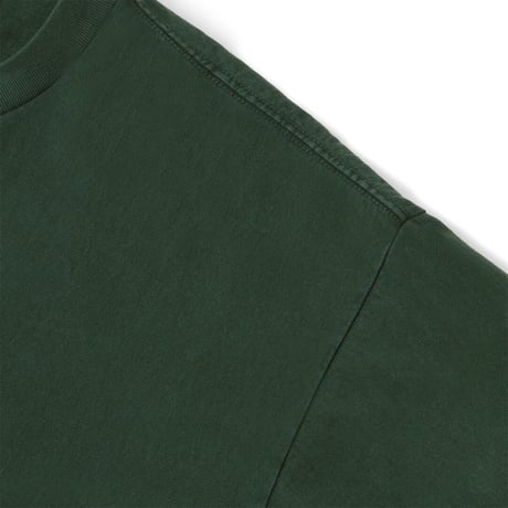 GOAT ゴート ピグメントダイ 半袖Tシャツ 7オンス フォレスト PIGMENT DYE SHORT SLEEVE TEE 7OZ FOREST