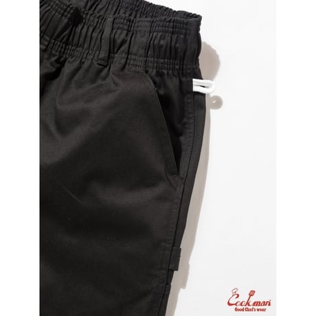 COOKMAN クックマン カーペンターパンツ ショーツ ブラック Carpenter's Pants Short Heavy twill Black 231-61923
