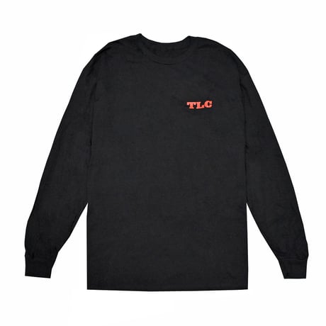 TLC ティーエルシー ロンTEE 長袖Tシャツ ラップTシャツ ブラック CrazySexyCool Photo European Tour 2022 L/S TEE