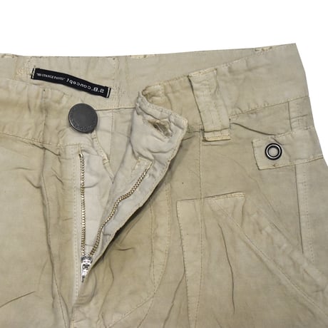 MADE IN ITALY ユーロブランド 未使用品 デッドストック リネン混 ベイカーパンツ ナチュラル EURO BRAND DEAD STOCK BAKER PANT