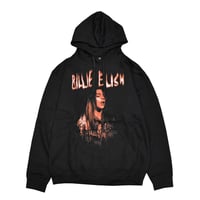 BILLIE EILISH ビリーアイリッシュ スウェットパーカー フーディー ブラック SPOOKY LOGO HOODIE