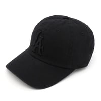 AMERICAN NEEDLE NY アメリカンニードル ベースボールキャップ ブラック BALLPARK LOS ANGELES SMU674C-LA