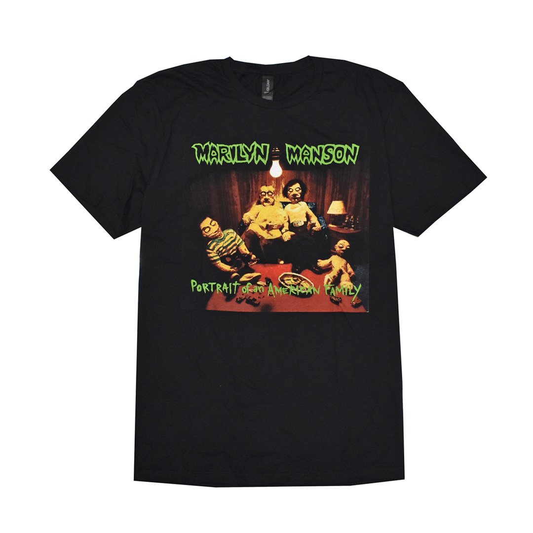Marilyn Manson マリリンマンソン Tシャツ バンドTシャツ ブラック