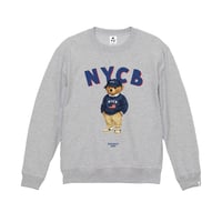 GOTHAM NYC ゴッサムエヌワイシー 10oz クルースウェット ヘザーグレー GN1422