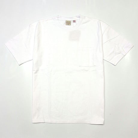 GOODWEAR グッドウェア USAコットン BIG ポケット Tシャツ ホワイト BIG POCKET TEE 2w7-3505