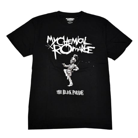 MY CHEMICAL ROMANCE マイケミカルロマンス Tシャツ バンドTシャツ ブラック THE BLACK PARADE COVER S/S TEE