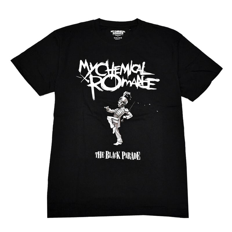 ロックバンドTシャツMY CHEMICAL ROMANCEプリント　サイズL