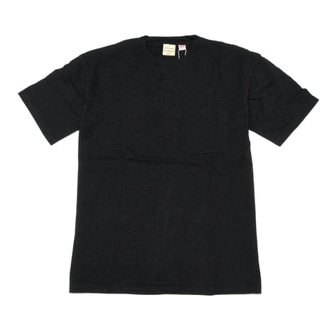 GOODWEAR グッドウェア USAコットン BIG ポケット Tシャツ ブラック BIG POCKET TEE 2w7-3505