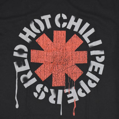 RED HOT CHILI PEPPERS レッドホットチリペッパーズ レッチリ Tシャツ バンドTシャツ ブラック Stencil S/S TEE