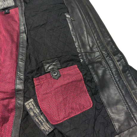 RED SKINS レッドスキン レザージャケット ブラック leeward