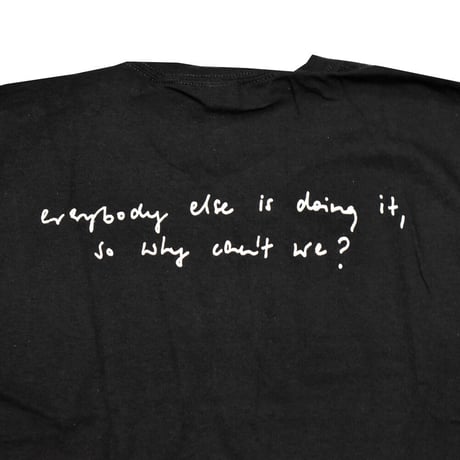 THE CRANBERRIES ザ・クランベリーズ Tシャツ バンドTシャツ ブラック EVERYBODY ELSE IS DOING IT S/S TEE