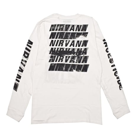NIRVANA ニルヴァーナ ロンTEE 長袖 Tシャツ バンドTシャツ ホワイト INCESTICIDE L/S TEE