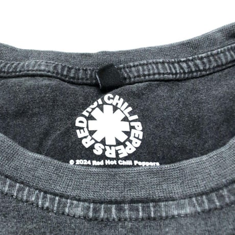 RED HOT CHILI PEPPERS レッドホットチリペッパーズ レッチリ Tシャツ バンドTシャツ チャコールグレー X-RAY S/S TEE STONE WASH