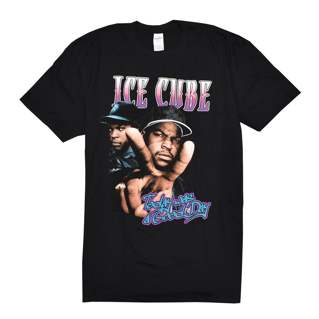 ICE CUBE アイスキューブ Tシャツ ラップTシャツ ブラック TODAY ICE CUBE アイスキューブ Tシャツ ラップTシャツ ブラック TODAY