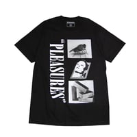 PLEASURES　プレジャーズ　Tシャツ　ブラック　LIFE OR DEATH　p19p101031