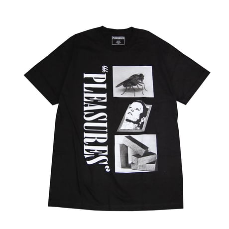 PLEASURES　プレジャーズ　Tシャツ　ブラック　LIFE OR DEATH　p19p101031