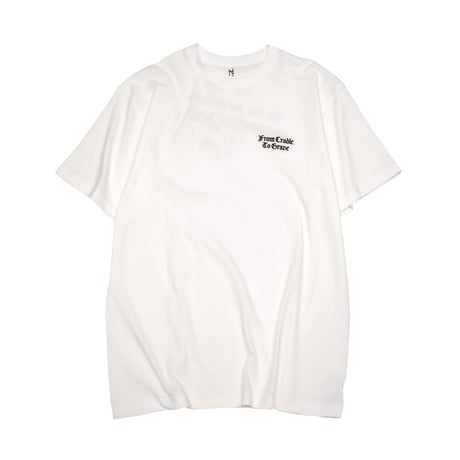 ANASOLULE アナソルール Tシャツ ホワイト We are All Outlaws t01a