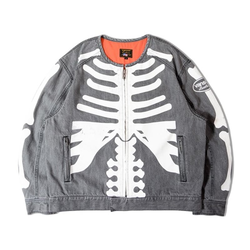 VANSON バンソン デニムライダースジャケット ブラック Denim Riders