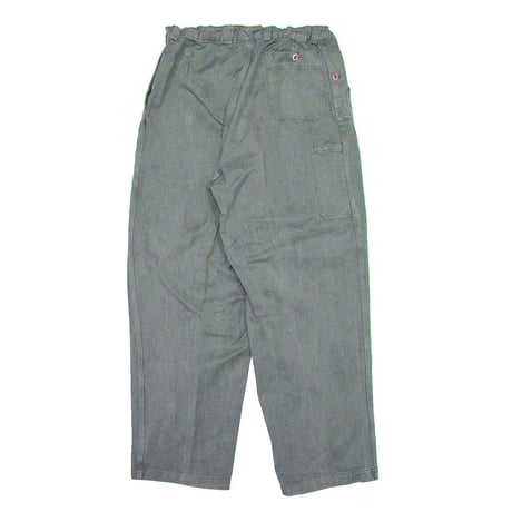 実物 スイス軍 ヴィンテージ デニム リメイク イージーパンツ SWISS ARMY VINTAGE DENIM REMAKE PANT