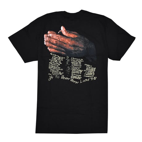 METALLICA メタリカ Tシャツ バンドTシャツ ブラック NEVERLAND S/S TEE