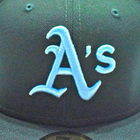 NEW ERA ニューエラ 5950 アスレチックス キャップ グリーン OAKLAND ATHLETICS CLOUD UNDER 59FIFTY CAP