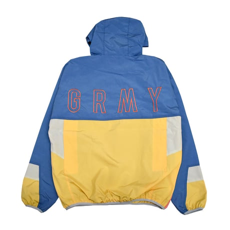 GRIMEY/GRMY　グライミー　ナイロン アノラック ジャケット　ブルー　RAINCOAT　gank132