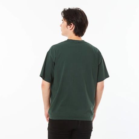 GOAT ゴート ピグメントダイ 半袖Tシャツ 7オンス フォレスト PIGMENT DYE SHORT SLEEVE TEE 7OZ FOREST