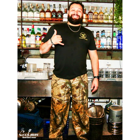 COOKMAN クックマン シェフパンツ セミワイド ダークグリーン Chef Pants Semiwide Timber Camo 231-61809
