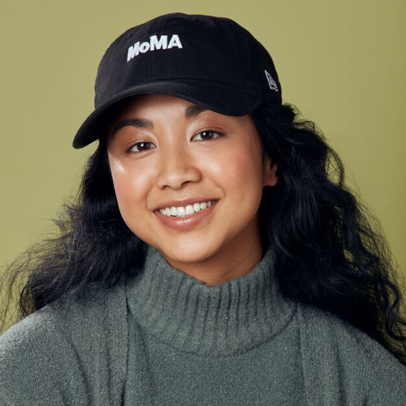 MoMA x NEW ERA モマxニューエラ ロゴ キャップ ブラック MoMA LOGO