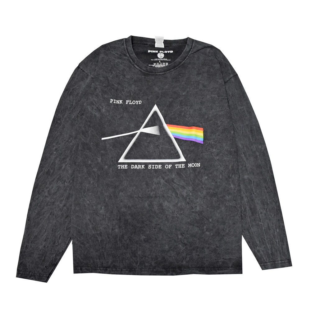ピンクフロイド バンドTシャツ 長袖 ロンT ゆるだぼ ブラック