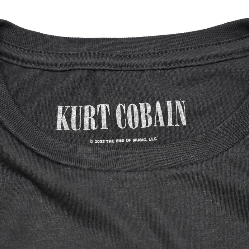 KURT COBAIN カートコバーン Tシャツ バンドTシャツ ブラック KURT COBAIN カートコバーン Tシャツ バンドTシャツ ブラック