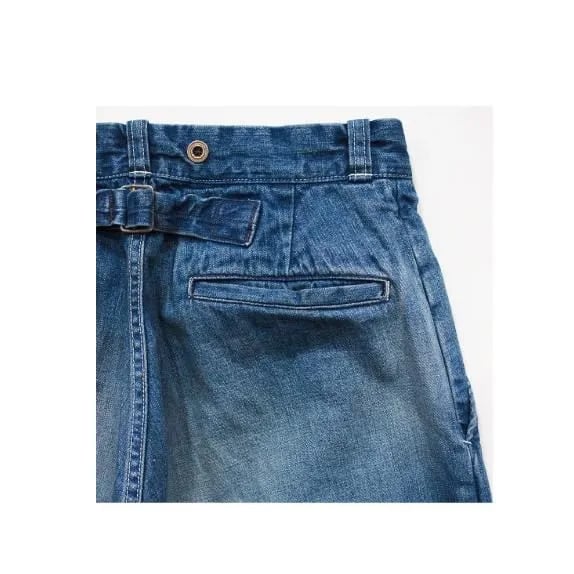 H.UNIT エイチユニット デニムワークパンツ インディゴ Denim