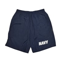 米軍 U.S.NAVY フィジカル トレーニングショーツ ネイビー made by SOFFE 8インチ
