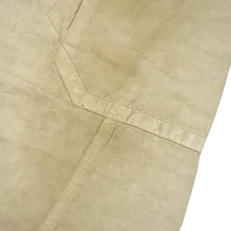 MADE IN ITALY ユーロブランド 未使用品 デッドストック リネン混 ベイカーパンツ ナチュラル EURO BRAND DEAD STOCK BAKER PANT
