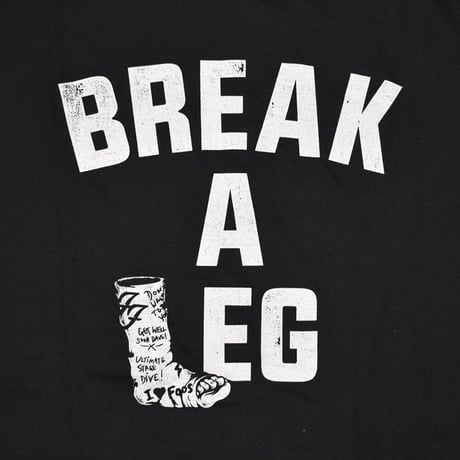 FOO FIGHTERS フーファイターズ Tシャツ バンドTシャツ ブラック BREAK A LEG TOUR