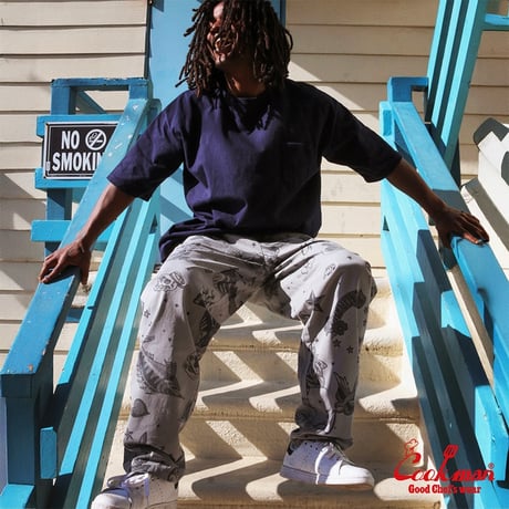 COOKMAN クックマン シェフパンツ イージーパンツ グレー Chef Pants Old Tattoo Gray