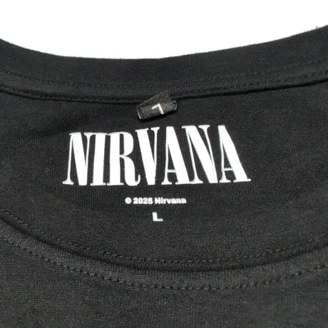 NIRVANA ニルヴァーナ Tシャツ バンドTシャツ ブラック Nevermind '91 Hotel Photo S/S TEE Premium Carbon